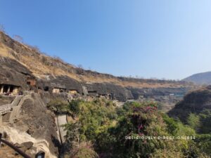 Ajanta Caves - Horseshoe shape
