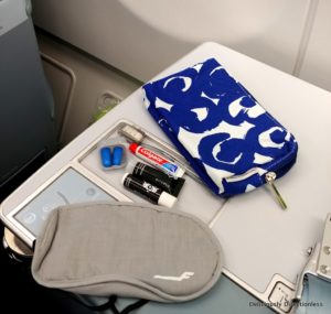 Amenity Kit on Finnair Business Class
