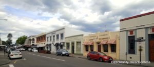 Art Deco facades in Napier