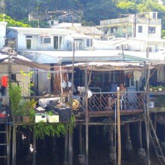Stilt houses in Tai O Hong Kong