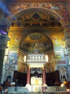 Basilica di Santa Maria in Trastevere Rome mosaics