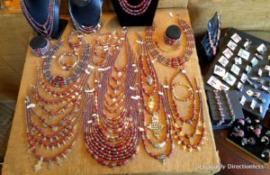 Beads at Gemini Desai's shop Nairobi Kenya