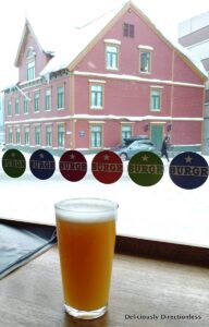 Beer at Burgr Bar Tromsø