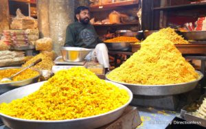 Bikaneri bhujia in the market
