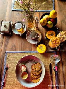Breakfast Waghoba Eco Lodge © Prachi Joshi