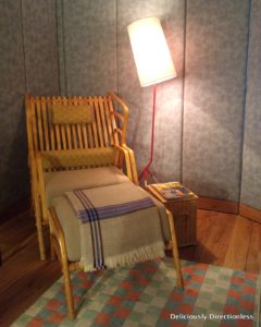 Cane chair in Republic Suite at Narendra Bhawan