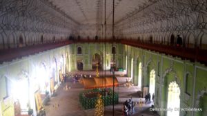 Central hall in Bada Imambara Lucknow