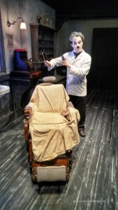 Chaplin's World Barber's chair 