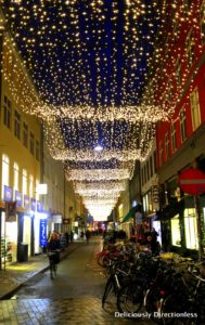 Christmas Lights at Kronprinsensgade Copenhagen