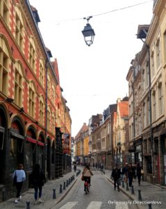 Cobbled streets of Lille