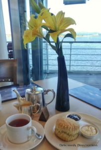 Cream Tea on Royal Yacht Britannia