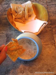 Creamed paua (abalone) with kiwi dip and Māori fry-bread at The Sugar Club Auckland