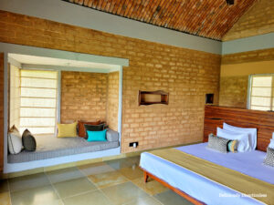 Daybed nook Waghoba Eco Lodge © Prachi Joshi