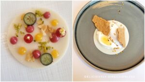 Desserts at Zulal Wellness Resort