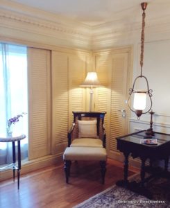 Details of sitting room at at Hilton Mumbai International Airport