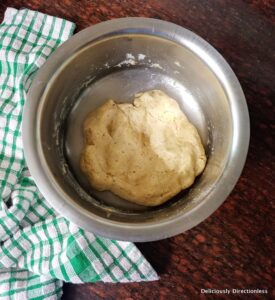 Dough after kneading