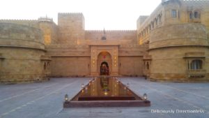 Entrance at Suryagarh Jaisalmer