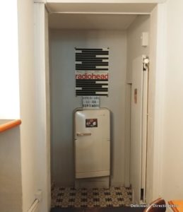 Entrance to Le Frigo Geneva