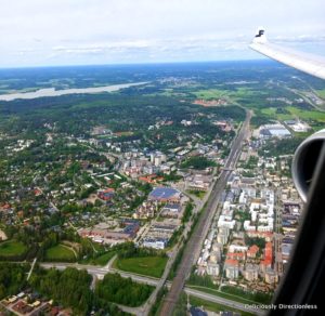 Helsinki from Finnair flight