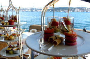 High tea on Bosphorus cruise 2