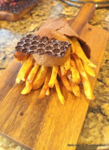 Hot Chips in a Cone at Giapo Auckland