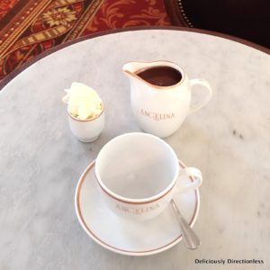 Hot Chocolate at Angelina Paris