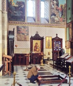 Inside Sioni Cathedral Tbilisi