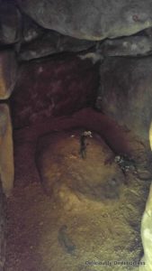 Inside West Kennet Long Barrow