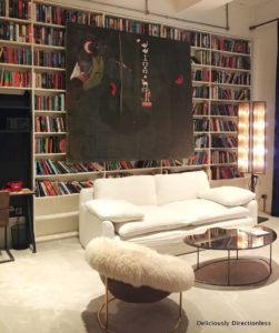 Living area at Stamba Hotel Tbilisi