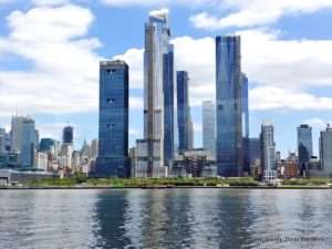 Manhattan skyline with Hudson Yards