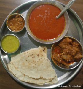 Mutton Thali at Surve's Pune