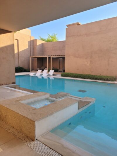 Pool at Zulal Wellness Resort