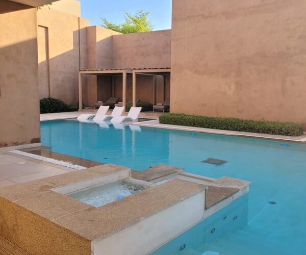 Pool at Zulal Wellness Resort