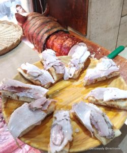 Porchetta in Trastevere Rome