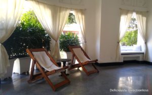 Room patio in Lebua Lucknow
