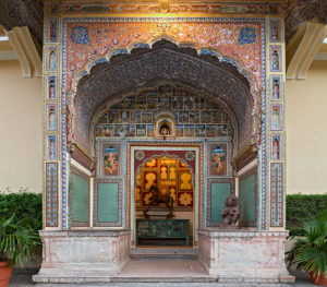Samode Haveli detail