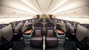 Singapore Airlines Business Class