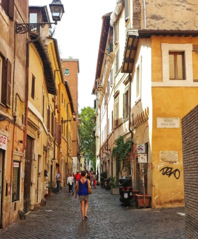 Streets of Trastevere Rome