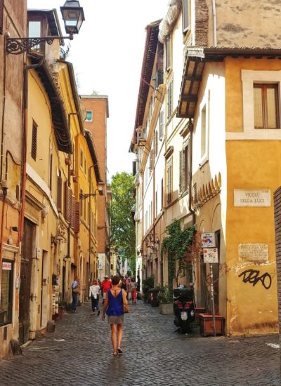 Streets of Trastevere Rome
