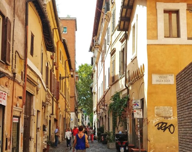 Streets of Trastevere Rome