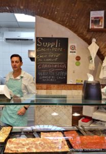 Suppli in Trastevere Rome