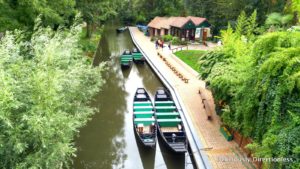 Traditional barque à cornet in Amiens