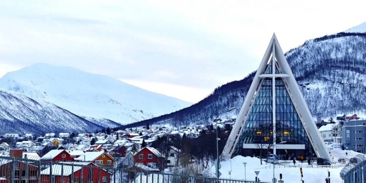 Tromsø Bridge and Arctic Cathedral