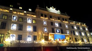 d'Angleterre advent calendar facade Copenhagen